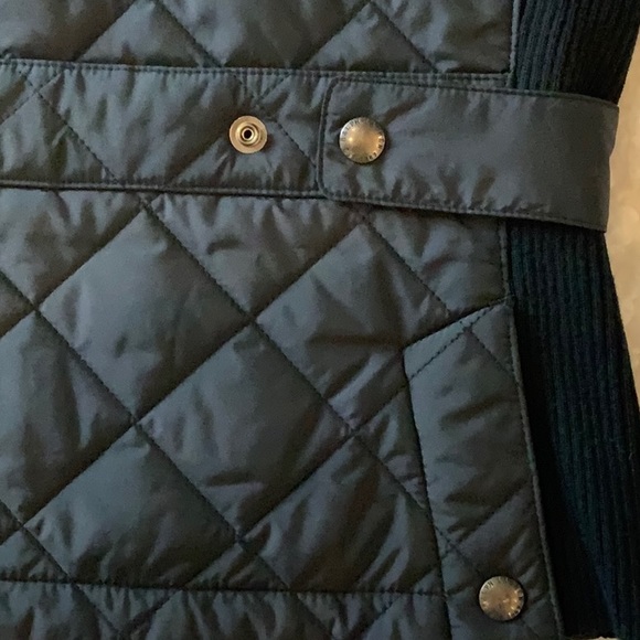 Ralph Lauren Polo Sport Black Vest with Tan Suede Size S/P - Picture 9 of 9